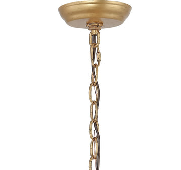 Iris 10" Iron Classic Modern Lantern LED Pendant - JONATHAN Y